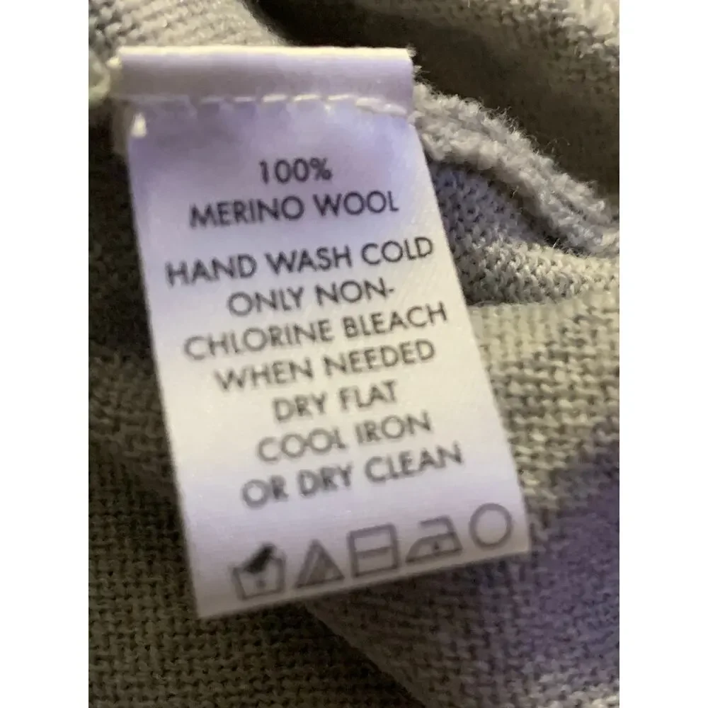 Calvin Klein Men's Extra Fine Merino Wool  Sweater XL